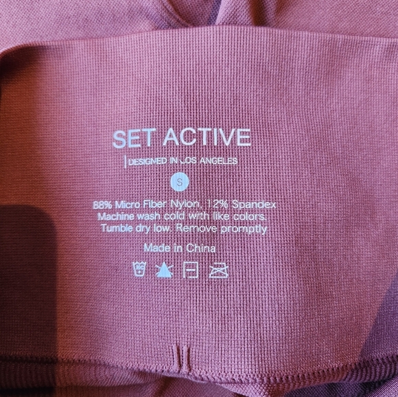 Set Active Sculptflex Seamless High Waist Bike Short sz Small - Picture 5 of 7